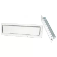   S plastičnim ventilacijskim umetkom bijele boje 420 x 120 mm