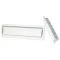 S plastičnim ventilacijskim umetkom bijele boje 420 x 120 mm