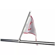   Stup za zastavu za ogradu od nehrđajućeg čelika 44 cm 22-25 mm