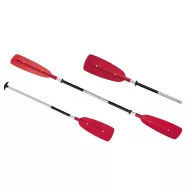 Kanui/kajak za veslanje odvojiv aluminij plastika 150 cm