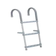   Ljestve za čizme od bijelog aluminijsko-plastičnog materijala 3 stupnja