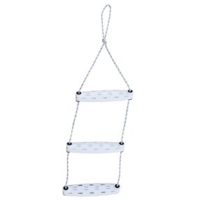 Kötéllétra fehér 3 fokos műag új típus EVA