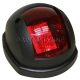 Fény LED piros 112,5° függ. fekete házban DAW