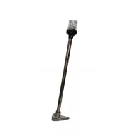 Kružnica LED bijela teleskopska nehrđajući čelik 52 cm