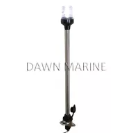   Kružnica LED bijela od nehrđajućeg čelika 60 cm, odvojiva