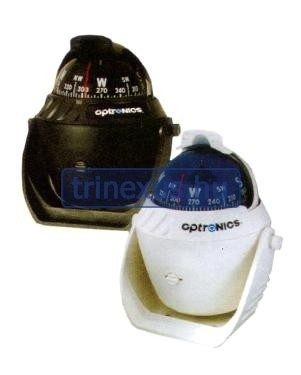 Kompasz kengyelben fehér Optronics 114mm EVA