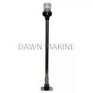 Kružni LED bijeli sklopivi nehrđajući čelik 60 cm