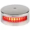 Svjetlo LED crveno 112,5° horizontalno u kućištu od čelika