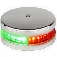  Svjetlo LED zeleno-crveno 225° vodoravno u kućištu od čelika