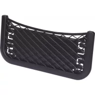   Mreža za pohranu s okvirom za lijepljenje crna 258x132x12 mm