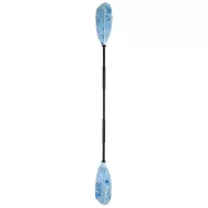 Evező kajak alu-műag állítható kék 220 cm EVA