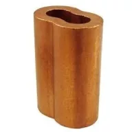 Kopča za užad bakrena 4 mm VDN