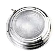  Stropna svjetiljka kabine 20 LED prekidač nehrđajući čelik 140 mm