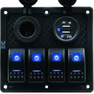 Upravljačka ploča 4 jedinice USB curenje.