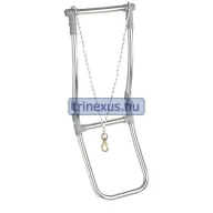 Ljestve za čamac za gumenjak od 3 stupnja aluminija