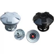 Silikonski tlačni ventil sivi 62/37 mm