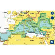   Navionics+ Dunav, Balaton, Venecijansko jezero, Jadran, Sredozemno more