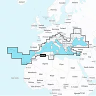 Navionics+ Sredozemno i Crno more (EU643L)