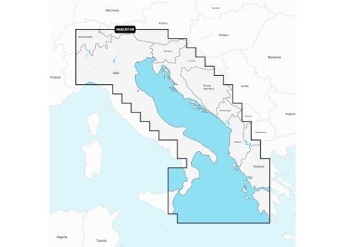 Navionics Platinum+ Olaszország és az Adria (EU014R)