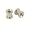 Ponyva csavar alj gomb inox EVA