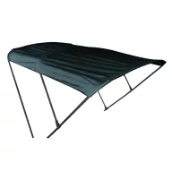   Bimini tető fekete 210 x 190 x 130 cm fekete cső fix keret EVA