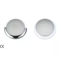   Kabinsko svjetlo bijelo 9 LED 180 stupnjeva ABS/Nehrđajući čelik 42 mm