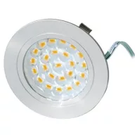 Ugradbena svjetiljka za ormare s 24 LED diode od aluminija
