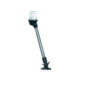 Körfény lehajtható inox fehér 23 cm GFN