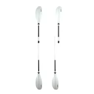   Kajak za veslanje s podesivim aluminijskim veslom bijele boje 210-240 cm SCR
