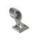 Korlátcsatlakozó vég idom 120 fok 22 mm inox EVA