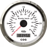 Tahometar KUS 60 MPH bijeli GPS