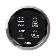4-dijelni indikator alarma KUS crni