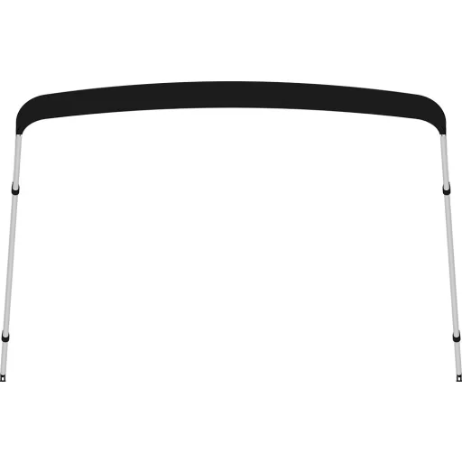 Krovni krov Bimini s dvostrukim okvirom tamnoplavi 225x150-170x129 cm