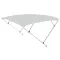Bimini krov tamno sivi 225x150-170x129 cm EVA