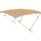 Bimini krov bež 225x170-190x129 cm EVA