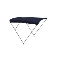 Bimini tető fix keret sötétkék 210 x 210 x 130 cm EVA