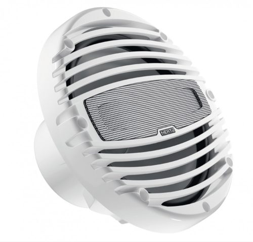Hertz HMX 8 LD fehér 20 cm-es koaxiális hangszóró RGB LED világítással