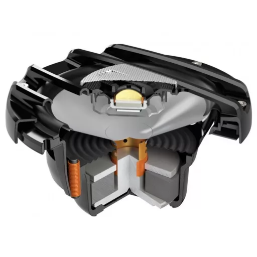 Hertz HMX 8 LD-C crni 20 cm koaksijalni zvučnik s RGB LED osvjetljenjem
