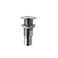 Kivezető cső testen át inox 254 x 88 mm EVA