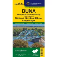   Knjiga, vodna karta Dunav Budimpešta-Dunaújváros (MAĐARSKA)