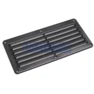 Plastična ventilacijska ploča 260 x 127 mm, crna