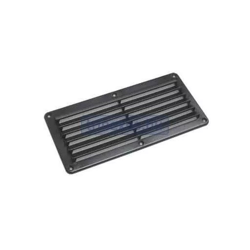 Plastična ventilacijska ploča 260 x 127 mm, crna