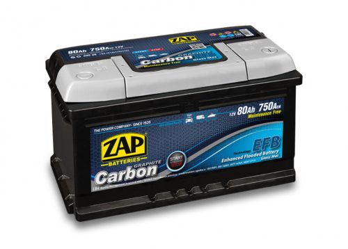Akkumulátor ZAP Carbon 80 Ah