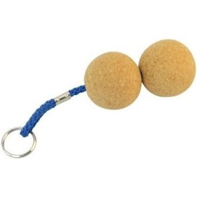 Kulcstartó parafagömb dupla  LIN