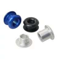 Prolaz kroz poklopac 8mm navoj 9-14mm aluminij crni