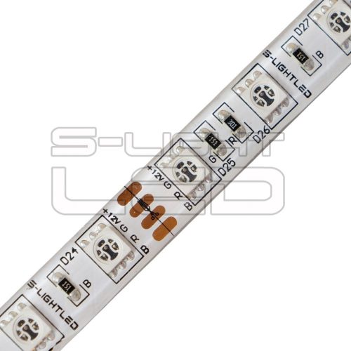 SL-RGB-5050WU60 S-LIGHTLEG RGB LED SZALAG 60 LED/méter szilikon IP65