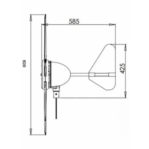 Vjetroturbina 90 W 12 V SLF