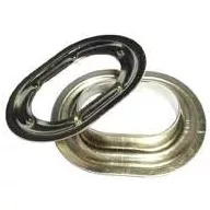 Ovalne 22,5 x 13 mm Ms. niklano (pakiranje od 10 kom)