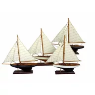 Model čamca jedrilica u različitim bojama 33cm 