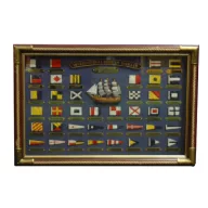 Banner s kodom u okviru užeta 60×40cm 